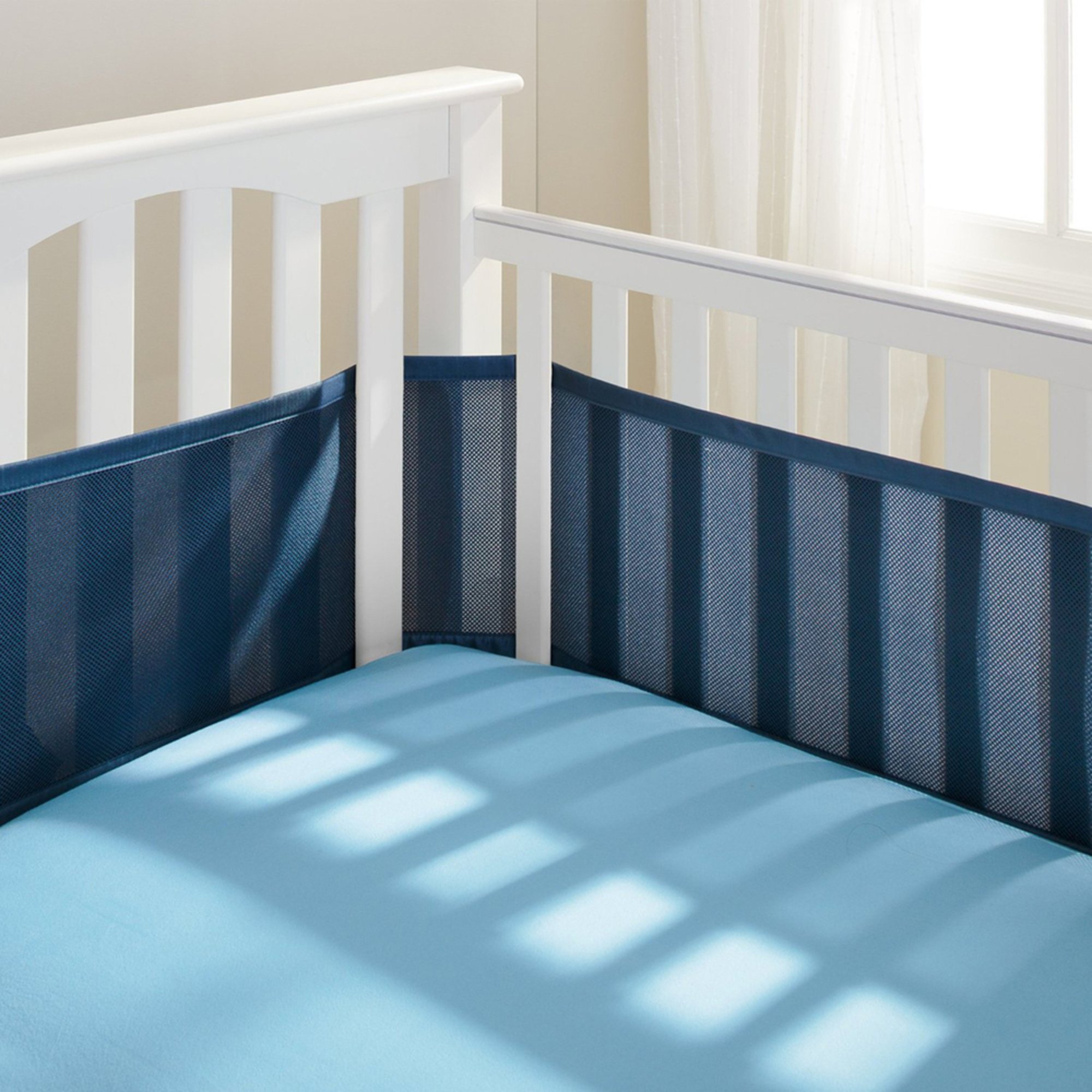 Breathablebaby® Classic Breathable Mesh Crib Liner Bumpers Shop