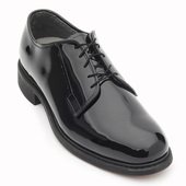 Dla Men s Black Hi gloss Dress Oxford Alpha And Bravo Military